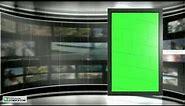 Virtual TV Studio Background