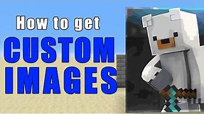 How to add custom images in minecraft (Custom Posters Tutorial) Minecraft 1.20 tested | NO Mods