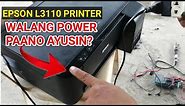 How To Repair No Power Epson L3110 Printer