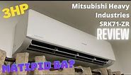 Mitsubishi Heavy Industries "Hyper Inverter" 3HP Split Air Conditioner Review [SRK71-ZR]