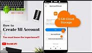 How to Open MI Cloud (or Xiaomi) Account and Get 5GB free Cloud Space | MIUI 11. 0. 7. 0 - TechOZO