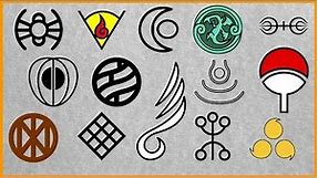 ★ NARUTO: ALL Clans, Symbols and Members ★