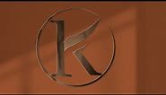 k Letter Logo Design | Logo design tutorial illustrator for beginners | How to design letter k logo