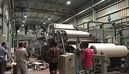 waste carton paper recycling plant