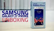 Samsung Galaxy J7 Prime: Unboxing