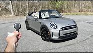 2023 Mini Cooper Convertible: Start Up, Exhaust, Test Drive, Walkaround, POV and Review