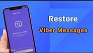 How to Recover/Restore Viber Messages, Photos and Videos | Viber Chat History Backup