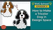 How to Make a Tricolor Dog SVG 🐕 [SVG School Ep 3]