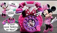 8 minutes satisfying with unboxing Disney Minnie Mouse Telephone ☎️ | ASMR