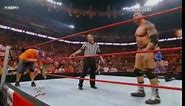 John Cena & Randy Orton vs Jack Swagger & Batista 1/2