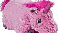 Pillow Pets Colorful Pink Unicorn - 18" Stuffed Animal Plush Toy