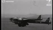 French bombers Bloch MB.210 and Amiot 143 bombing training (1939)