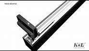 How to install LED Continuous Linear Lights System? Surface, pendant and track installation
