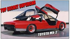 The Toyota MX-2 Concept: Unleashing an Unseen Supercar
