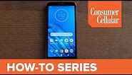 Motorola Moto E6: Home Screen Overview (2 of 16) | Consumer Cellular