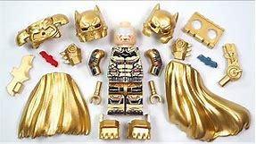 LEGO Batman XE Suit (Gold) | Batman Arkham Origins Unofficial Lego Minifigures