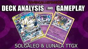 Solgaleo & Lunala Tag Team Malamar deck analysis, profile and gameplay (Pokemon TCG Online)
