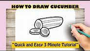 How to draw CUCUMBER