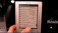 Sony Reader Pocket Edition PRS-300 Hands On