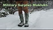 Military Surplus Mukluks N-1B Extreme Cold Weather Boots