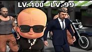 LVL 1 Crook vs LVL 100 Boss Baby
