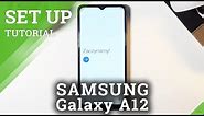 Initial Set Up SAMSUNG Galaxy A12 – Activate & Configure