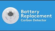 How to Change the Battery in your Carbon Detector | ADT