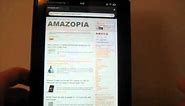 Using Reading View in Amazon's Silk Browser on the Kindle Fire (Review)