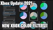 New Xbox Color Filters - Xbox Color Blind Accessibility Update 2021