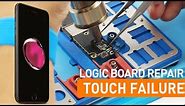 iPhone 7 Touch Screen Not Working- IC Damage Case - Logic Board Repair 7代无触摸主板IC维修