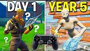5 Years of Fortnite Controller Progression…