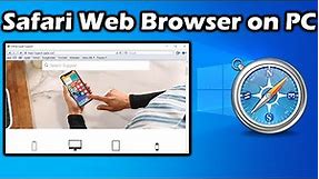 How to install Safari web browser on Windows PC