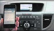 How to connect your phone to a Honda CRV - bluetooth pairing