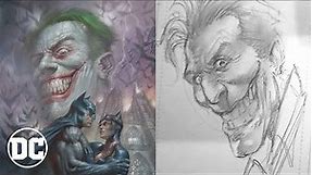 HOW TO DRAW THE JOKER w/ Lucio Parrillo