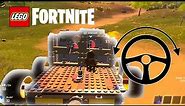 How To Make a Steering Car | LEGO Fortnite