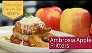 Ambrosia Apple Fritter Recipe by Chef Adair Scott