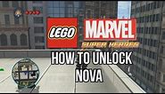 How to Unlock Nova - LEGO Marvel Super Heroes