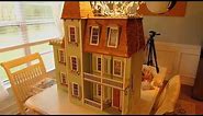 1 inch scale huge doll house How to build decorate