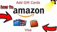 How To Use Visa Gift Cards On Amazon