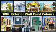 Beautiful Exterior Wall Paint Colours // House Outside Wall Paint Color Combination Ideas