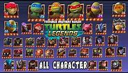 Teenage Mutant Ninja Turtles: Legends: All Character
