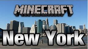 Minecraft New York City Map DOWNLOAD!!! (Time Square)