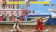 SNES Street Fighter II - Ryu vs Ken