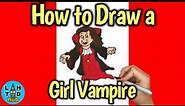 How to Draw a Female Vampire Girl