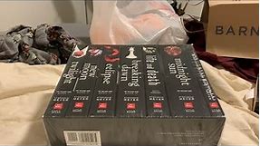 The Twilight Saga: Complete Collection book-box set unboxing.