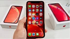 iPhone XR Unboxing Coral in 2021!