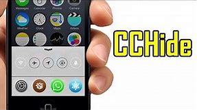 CCHide - iOS 7 Jailbreak Cydia Tweak