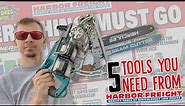 5 Woodworking Tools You Need From Harbor Freight Vol. 9