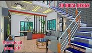 30*40 duplex house plan | 3 bedroom duplex house design | manis home