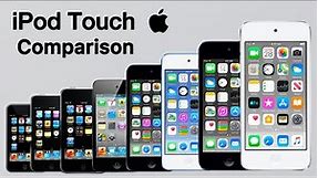 Every iPod Touch Comparison in 2024 (2007 - Present)